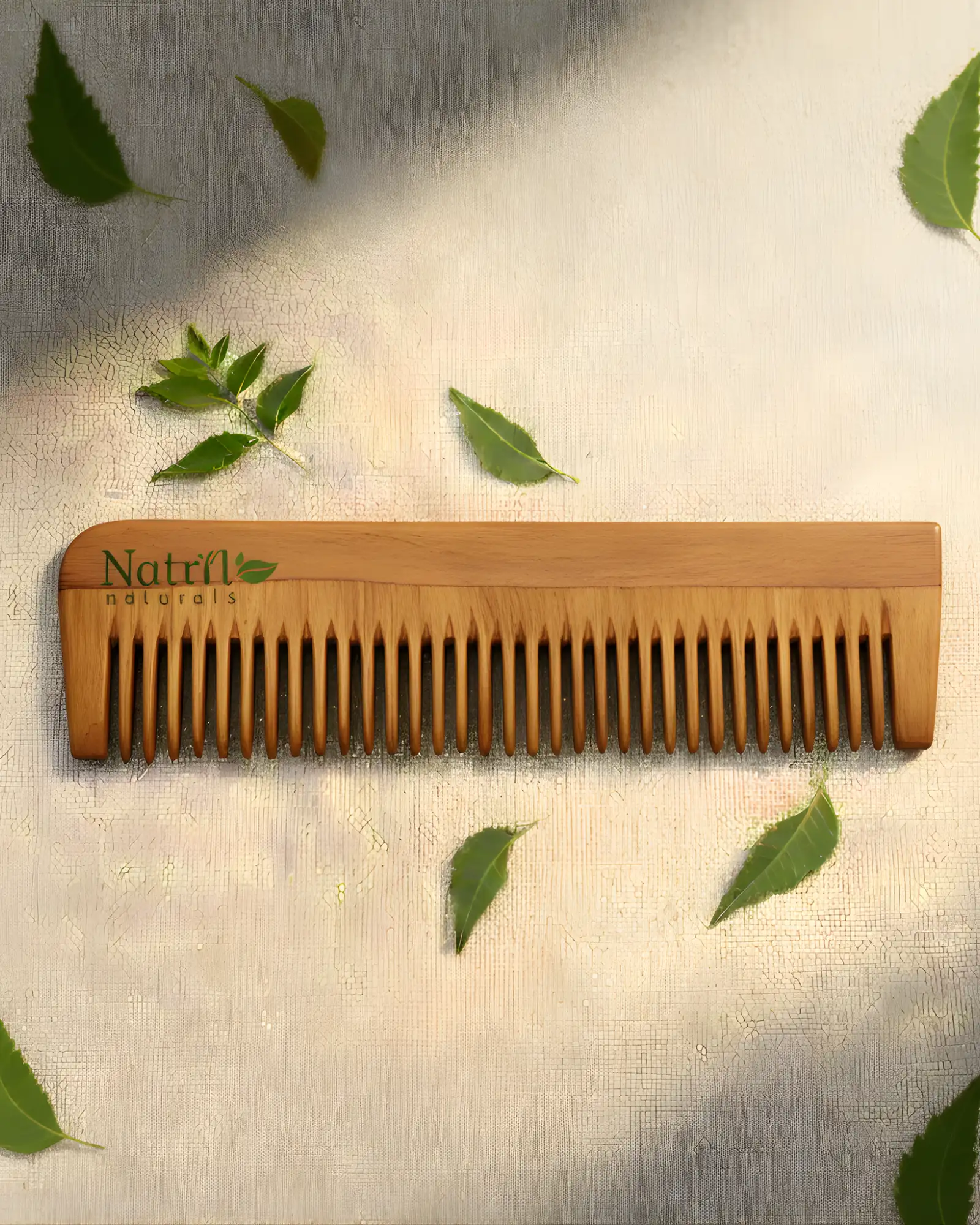 NEEM WOODEN COMB - image 1