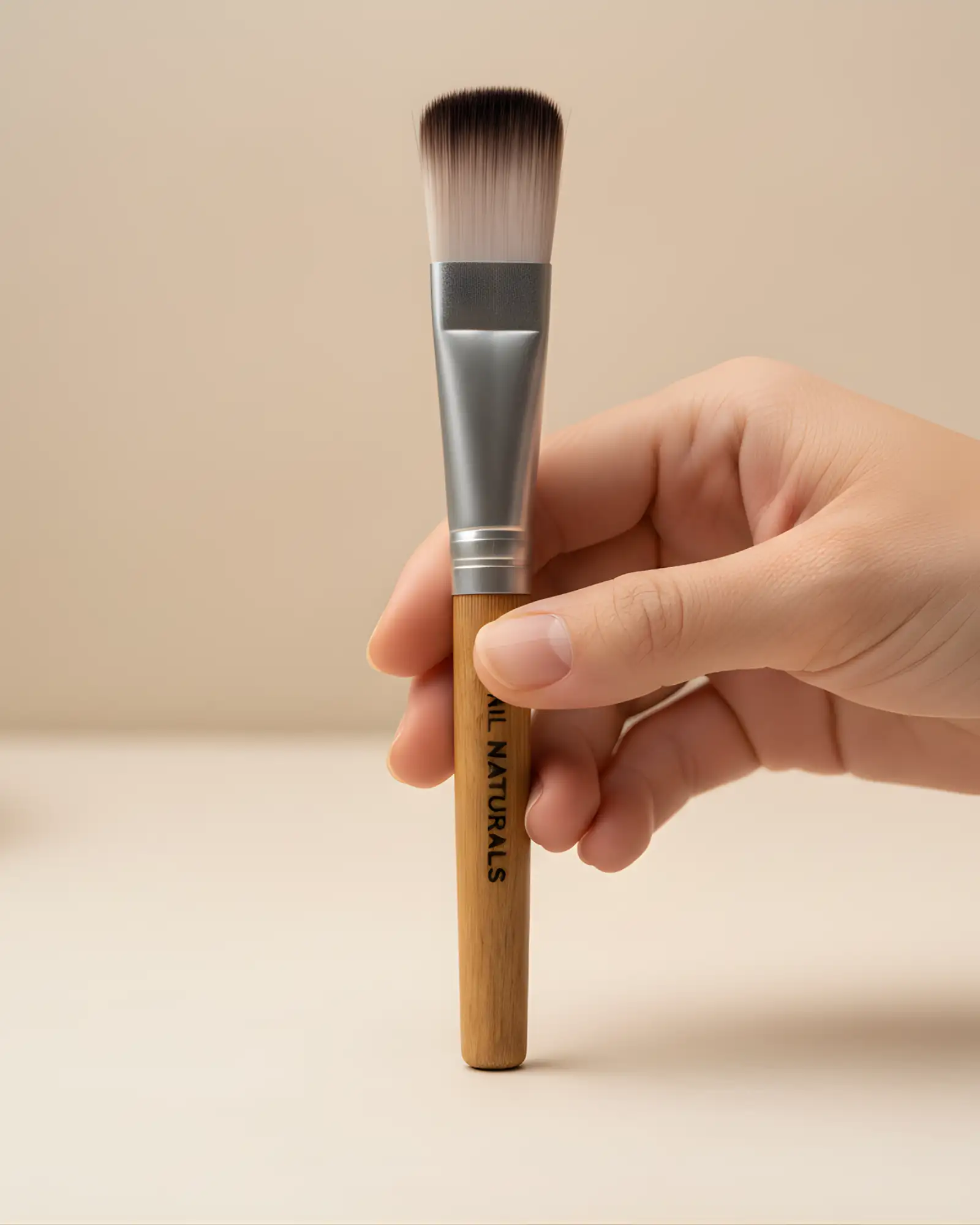 WOODEN FACE BRUSH - image 1