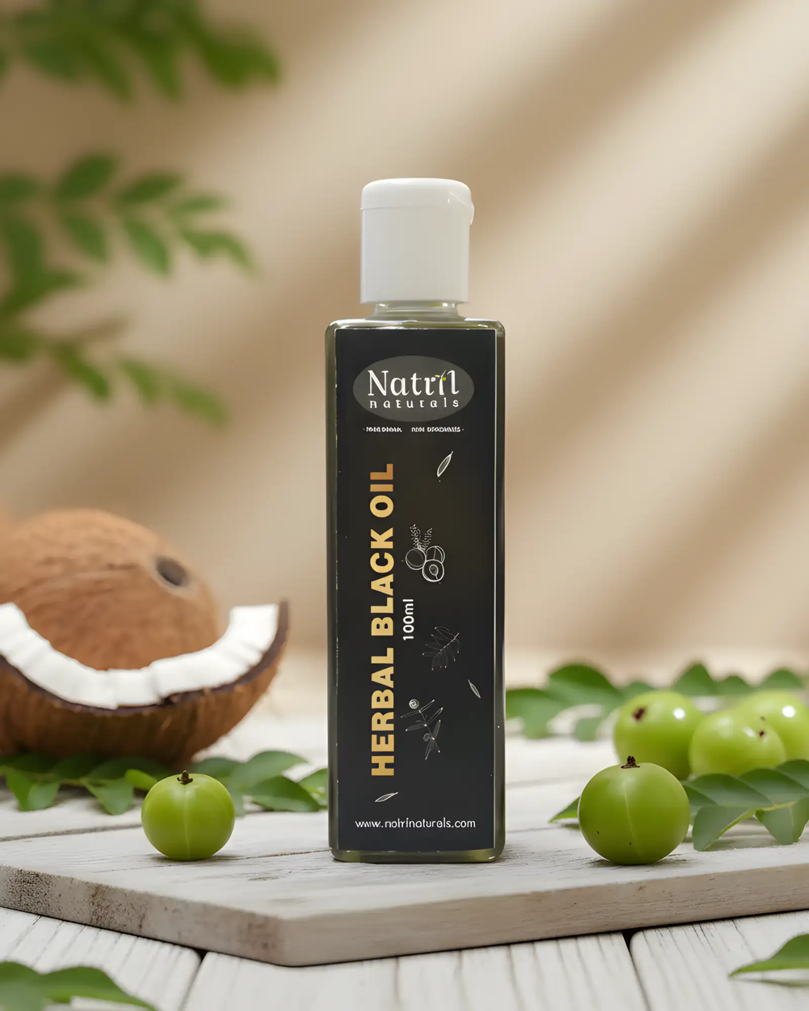 HERBAL BLACK OIL(100ML) - image 1