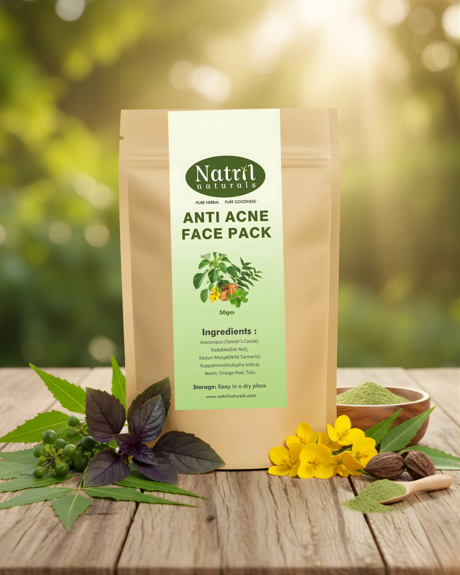 ANTI ACNE FACE PACK(50 g) - image 1