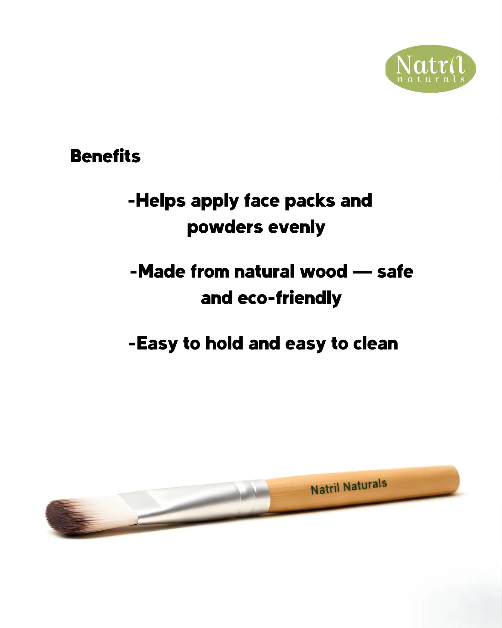 WOODEN FACE BRUSH - image 2